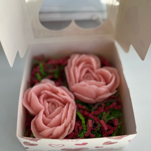 Handmade Goat's Milk Soap Valentine's Day Box - 2/3 Pieces of your choice! - Picture 3 of 13